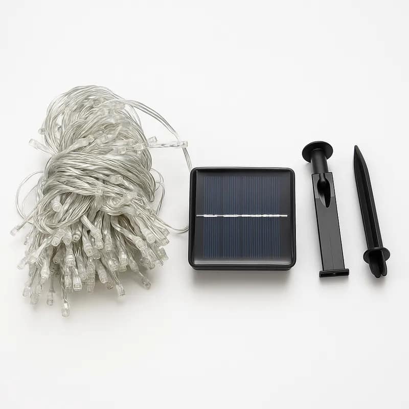 Cortina de Luz LED Solar 2x2m - Imagen 2